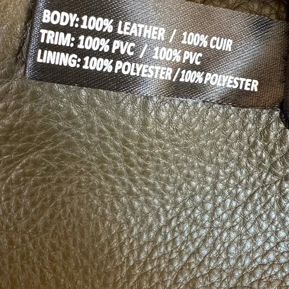 Sanctuary Olive Green Pebbled Leather Top Zip Crossbody Shoulder Bag - Picture 8 of 12